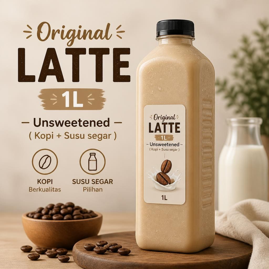 Original Latte 1L dari Kopi Kisah Kita